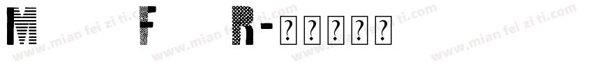 Masiro Folk R字体转换